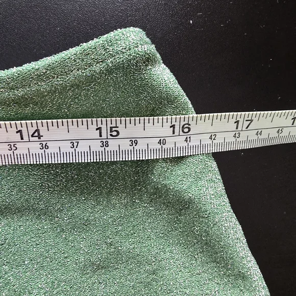 PINK Victoria's Secret Green Glitter Bikini - Picture 8 of 9